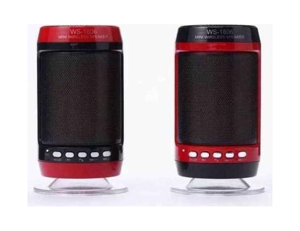 Cassa Portatile Con Radio FM SD USB Bluetooth Mp3 Smartphone Speaker LED...