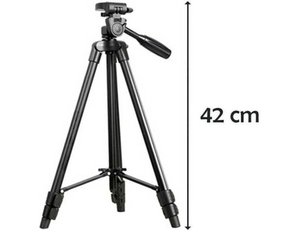 Cavalletto Treppiedi VDT5208 Smartphone Reflex Otturatore BT Supporto Tripode...