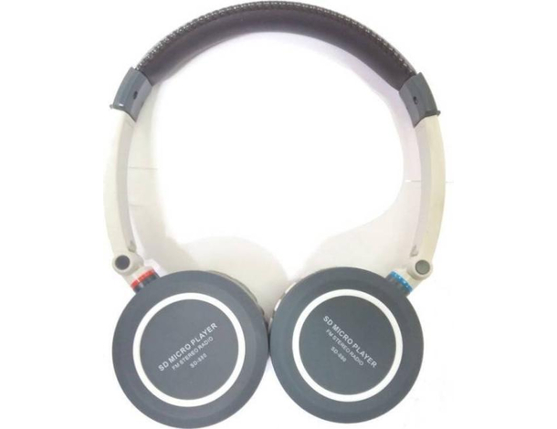 Cuffie Senza Fili MB-880B Semplici Lettore Micro SD Radio FM Musica Player
