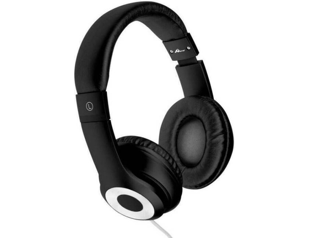 Cuffie Stereo con Microfono Integrato Cavo Jack Con Filo Headphones 008...