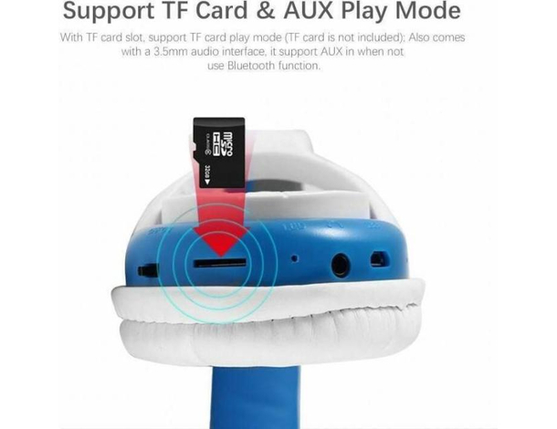 Cuffie Stereo Wireless Bluetooth 4.1 Microfono FM MP3 MP4 Headphones 6800 6