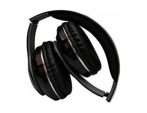 Cuffie Stereo Wireless Bluetooth SH13 Microfono FM Mp3 Mp4 Gaming Musica PC...