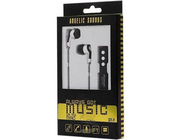 Cuffiette Auricolari Bluetooth Wireless Cuffie Sport ST1-Y MP3 Corsa Musica...