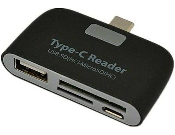 Lettore memory card reader micro usb adattatore ingresso usb schede di memoria