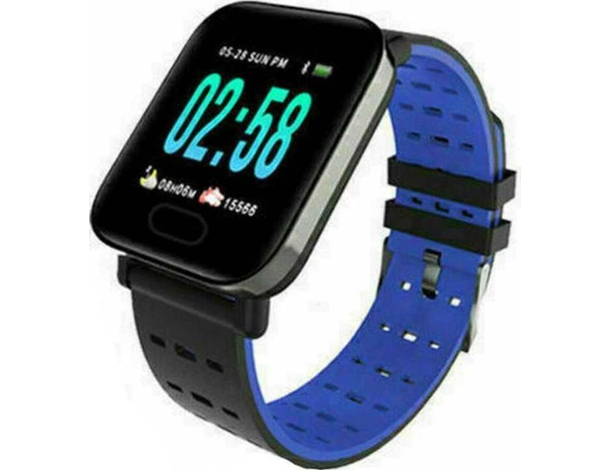 Orologio Smartwatch A6 Da Polso Per Sport Fitness Monitor Notifiche iOS...