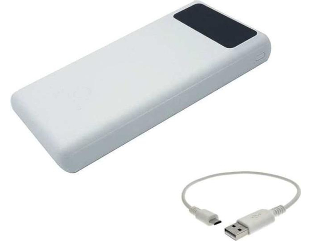 Power Bank 20000mah Carica Batteria Esterna Universale LED LCD Portatile 2X USB