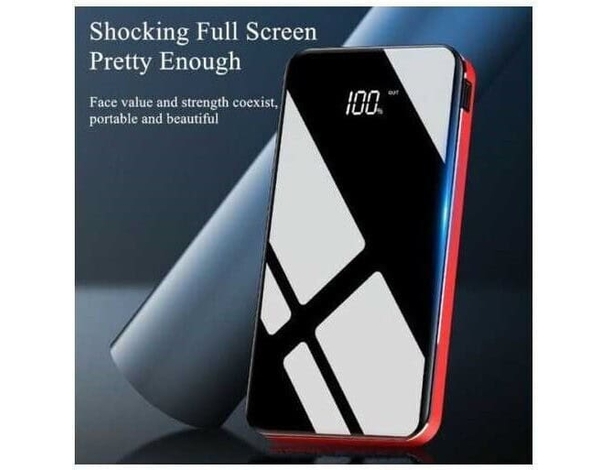 Power Bank Batteria Portatile 10000 mAh 2 Porte USB Carica Veloce Mini...