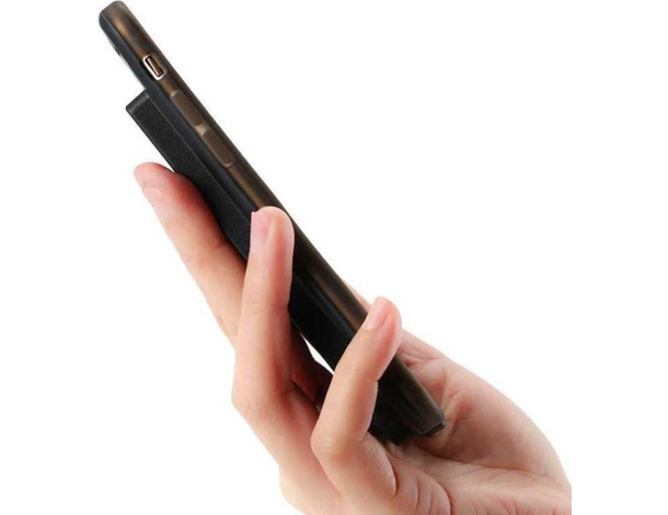 Power Bank per iPhone 6 7 8 Cover Batteria Integrata Caricatore 3800mAh Nero...