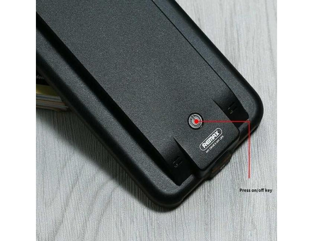 Power Bank per iPhone 6 7 8 Cover Batteria Integrata Caricatore 3800mAh Nero...