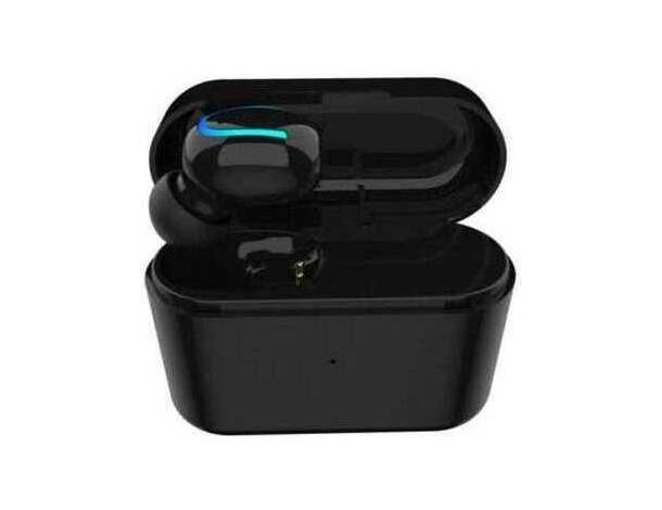 QB1 mini auricolare cuffia bluetooth 5.0 wireless senza fili con base ricarica