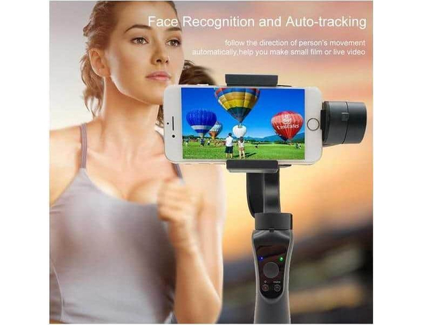 Stabilizzatore Smartphone Gimbal Scatta Foto Video Stabilizza 3 Assi...