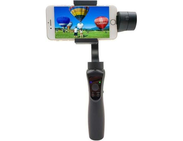 Stabilizzatore Smartphone Gimbal Scatta Foto Video Stabilizza 3 Assi...