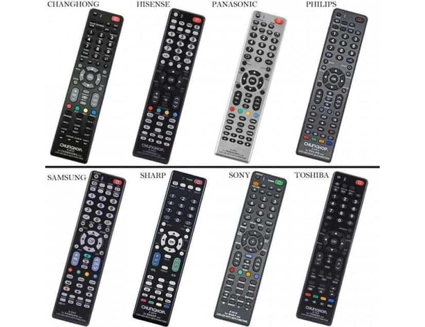 Telecomando Universale Compatibile Con TV LCD LED 3DTV HDTV Smart TV Batteria