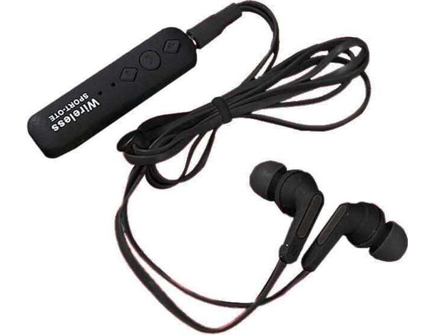 Cuffie Sport Bluetooth 2996 Senza Fili Wireless Controllo Remoto Jack 3,5 mm