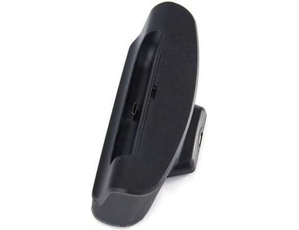 Base Ricarica Smartphone Samsung Galaxy S4 Stand Supporto Cellulare Nero 2
