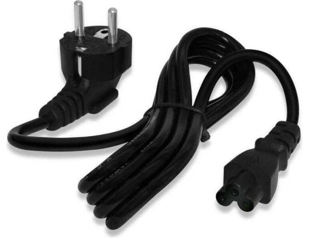 Cavo Alimentatore PC Computer Notebook Monitor 3 Pin Presa Europea Universale