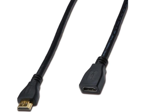 Cavo HDMI Maschio Femmina 1,5 Metri Prolunga TV PC Computer Video Nero