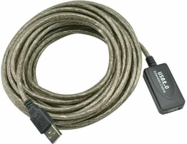 Cavo USB 2.0 Amplificato Prolunga Attiva 480Mps 10m Connessione Dati High Speed