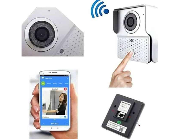 Citofono Wi-Fi Videocitofono Connessione APP Smartphone Android iOS Casa