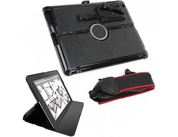 Custodia Apple iPad 2 iPad 3 Portatile Supporto Borsa Cover Corda Tracolla