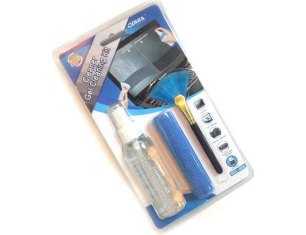 Kit Pulizia Computer TV LCD Schermo PC Panno Spazzola Spray Universale Gel