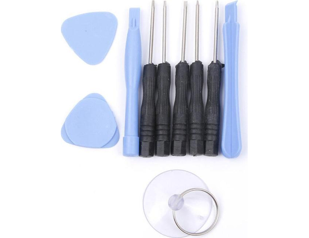 Kit Riparazione Cellulare Smontaggio Schermo Scocca Ventosa Cacciaviti Plettri