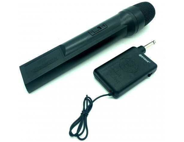 Microfono Professionale Wireless Senza Fili a Batteria Con Antenna per Karaoke