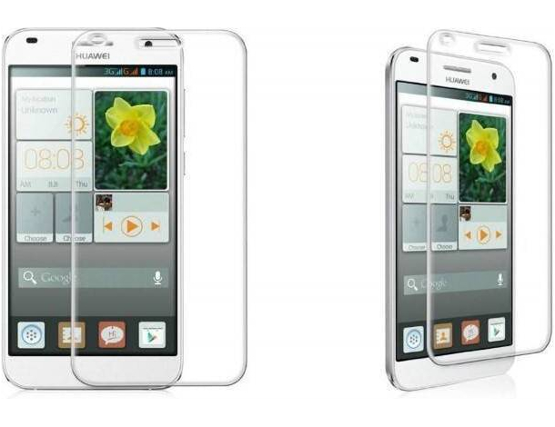 Pellicola Protettiva in Vetro Temperato Anti Bolle per Huawei Ascend G7 4