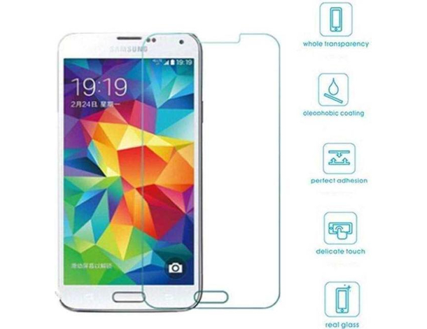 Pellicola Protettiva in Vetro Temperato Anti Bolle per Samsung Galaxy s5 2