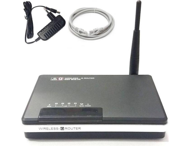 Router Internet Wireless Wi-Fi 4 Ethernet 802.11b/g LAN ADSL WAN UPnP WPA-PSK
