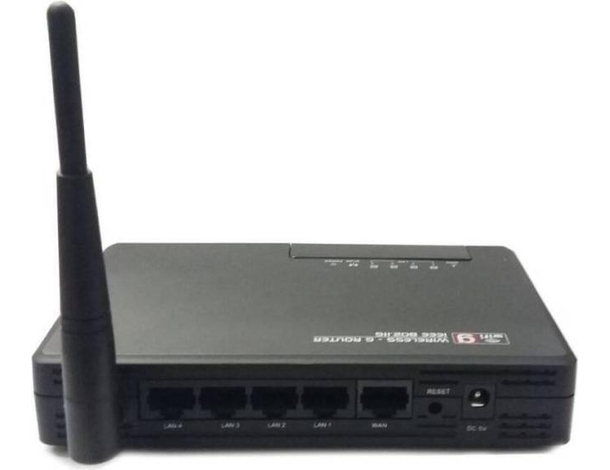 Router Internet Wireless Wi-Fi 4 Ethernet 802.11b/g LAN ADSL WAN UPnP WPA-PSK...