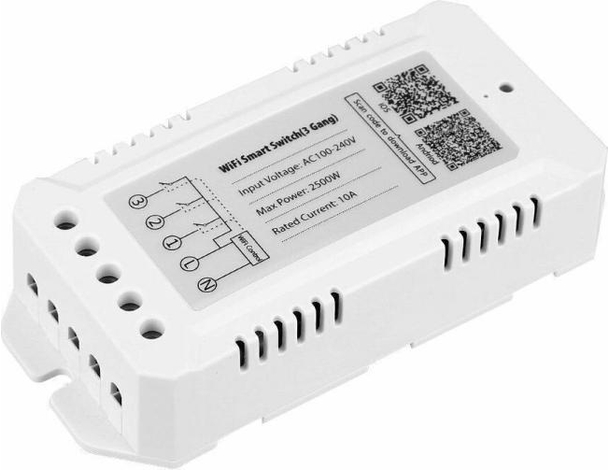 Switch WIFI Smart Controllo Remoto 3 Gang App 4G Elettrodomestici Domotica 10