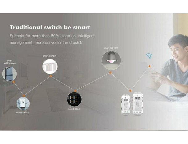 Switch WIFI Smart Controllo Remoto 3 Gang App 4G Elettrodomestici Domotica 7