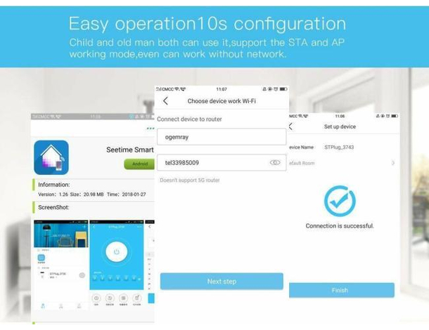Switch WIFI Smart Controllo Remoto 3 Gang App 4G Elettrodomestici Domotica 3