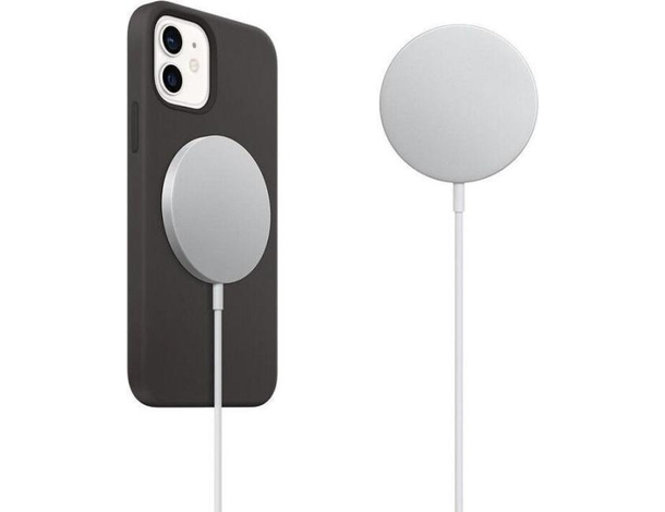 Caricabatterie Magnetico QI Wireless Magsafe Caricatore Universale 15 W Cavo...