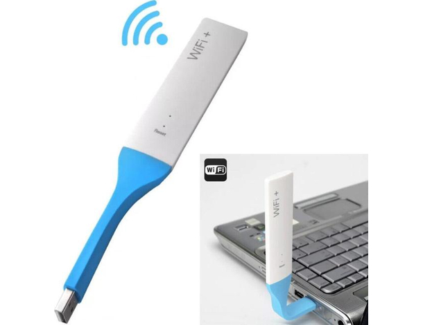 Chiavetta USB Amplificatore Wi-Fi Wireless Chiave Ripetitore Segnale Internet