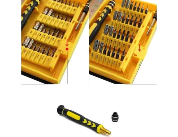 Set Professionale 38 pezzi Precisione Cacciavite Punte Riparazione...