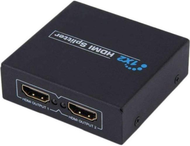 Splitter Sdoppiatore HDMI 1.4 Alta Risoluzione 3D 2 Uscite TV DVD Televisore