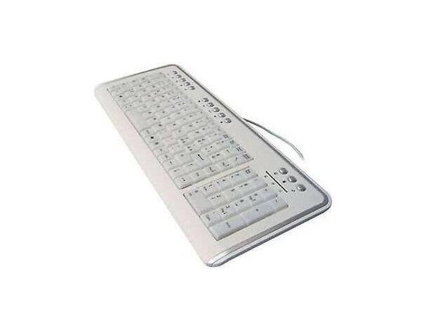 Tastiera Mediacom CX4000 Tasti Illuminati Blu Luce LED PC Monitor USB Hot Key...