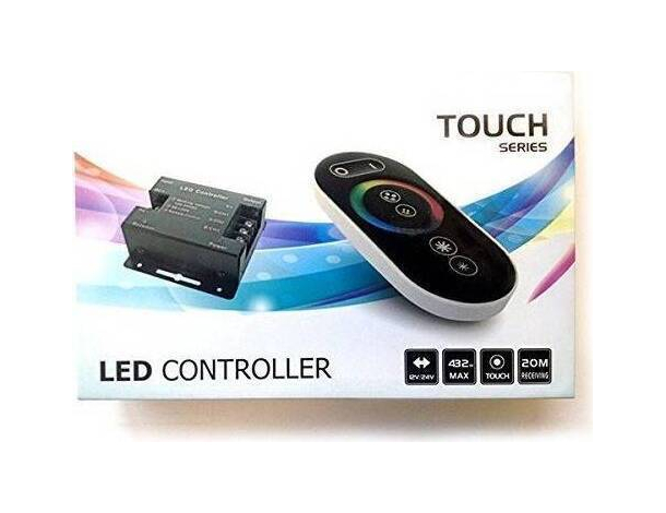 Telecomando e Centralina Striscia LED RGB 12/24 DC Touch Cambio Colore...