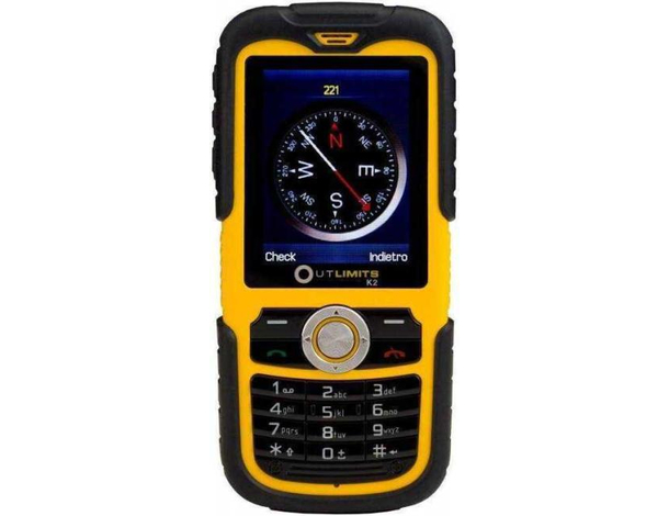 Telefono Cellulare Out Limits K2 Outdoor Resistente Sport Fotocamera 2MP