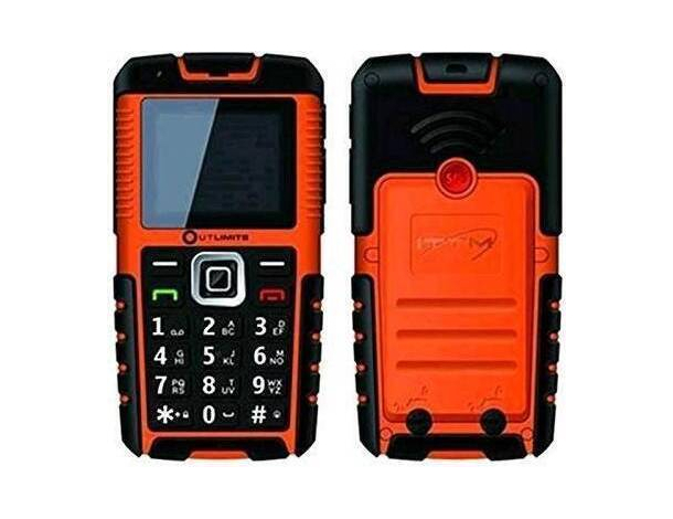 Top tronic Monaco outlimits dss telefono cellulare, dual sim, arancio [italia]