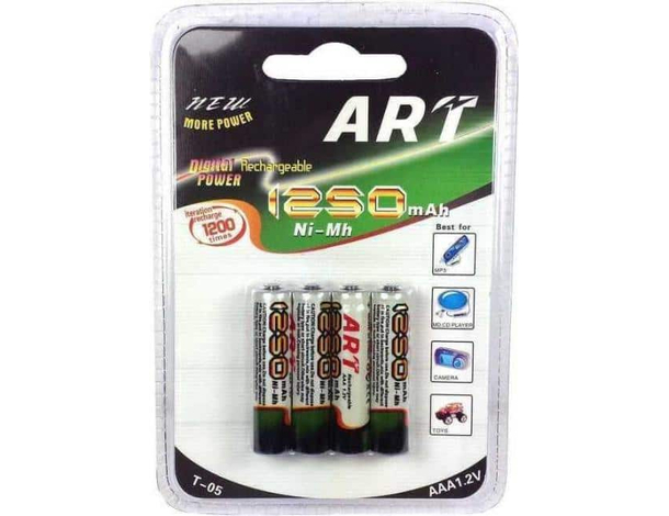 Batterie stilo aa-aaa ricaricabili da 1 a 5 pacchetti 2800-1250mah 1.2v pile