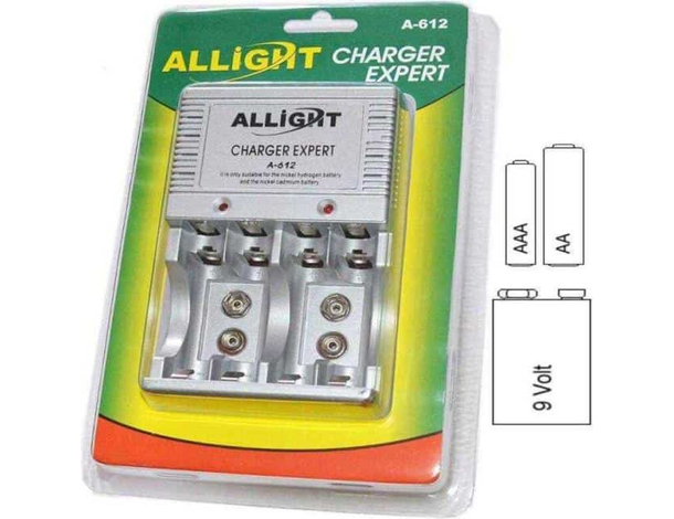 Caricabatterie Carica Batterie Caricatore Stilo Ricaricabili Pile AA AAA 9V
