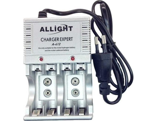 Caricabatterie Carica Batterie Caricatore Stilo Ricaricabili Pile AA AAA 9V...