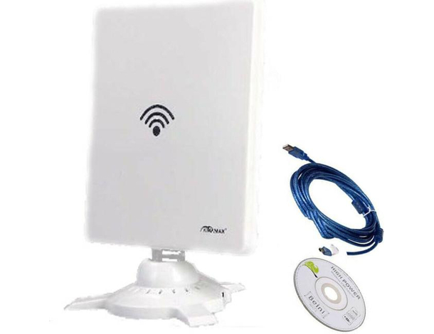 Antenna Wi-Fi Ricevitore Segnale Wireless USB Connessione Potente KINAMAX TS9900