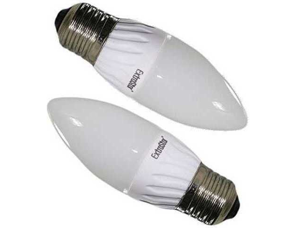 2x Lampadina Led 4w SMD Attacco E27 Luce Calda Abat-jour Lampada Casa