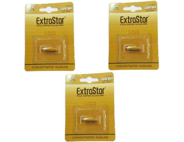 3 Pacchi da 1 Batteria L1022 Lunga Durata 3 Pile Batteria Telecomando 9v 10a