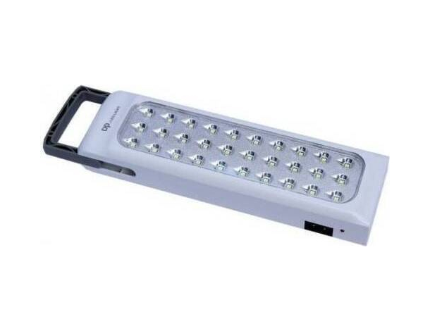 Lampada Ricaricabile 30 LED 7011-a Portatile Torcia Luce Bianca 1600mah Lavoro