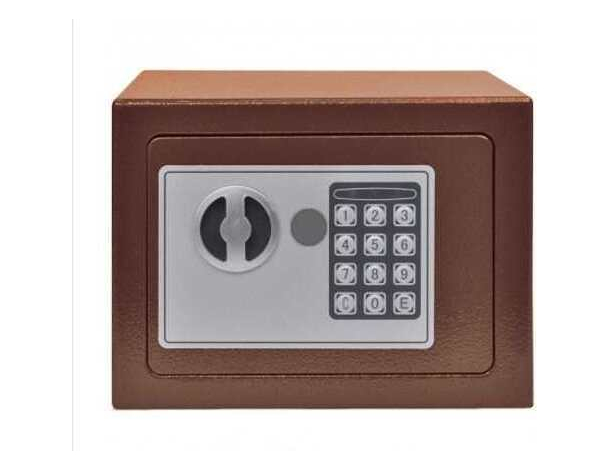 Cassaforte da Incasso con Tastierino Digitale Ferro Doppie Chiavi... Cassaforte da Incasso con Tastierino Digitale Ferro Doppie Chiavi...